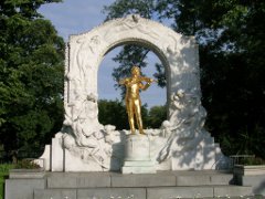 Memorial to Johann Strauss Vienna